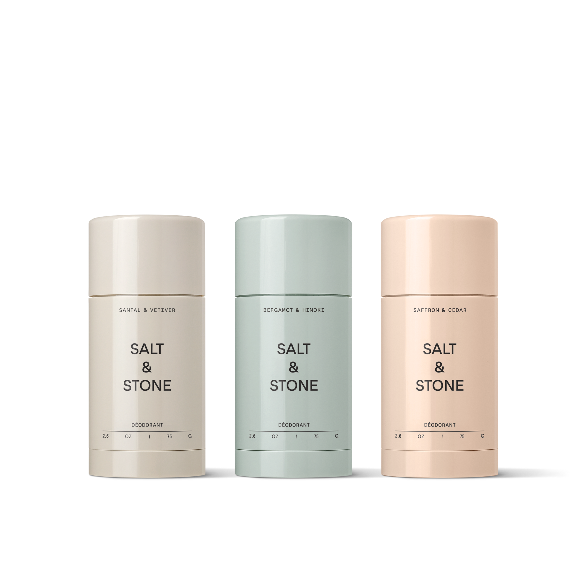 Deodorant Trio